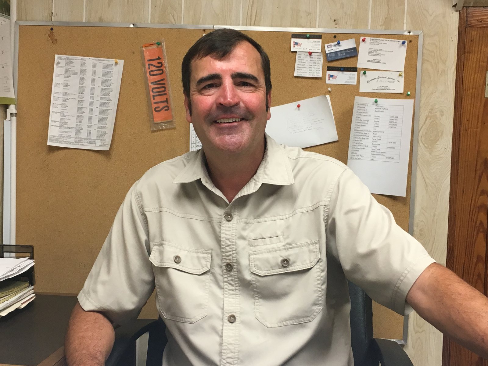 Johnny Oakley, owner and CEO of Charleston Electrical Services